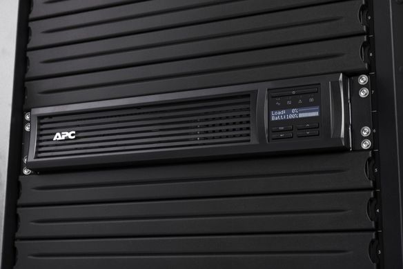 APC Джерело безперебійного живлення Smart-UPS 1000VA/700W, RM 2U, LCD, USB, SmartConnect, 4xC13