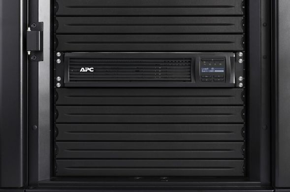 APC Джерело безперебійного живлення Smart-UPS 1000VA/700W, RM 2U, LCD, USB, SmartConnect, 4xC13