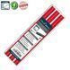 Стержни запасные, 6031 для Pica BIG Dry, FOR ALL красный цвет, 12шт