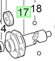 Розподільний вал/Milwaukee M18 FMTIW2F12