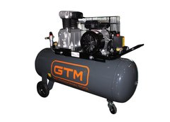GTM Компрессор рес-100л 400/300л/ мин 2,2кВт 10бар 220В 2 цилиндра