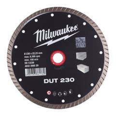 Диск алмазний MILWAUKEE DUT 230, 230мм