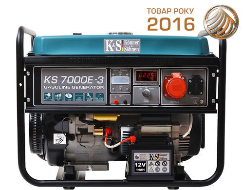 Бензиновий генератор Konner & Sohnen KS 7000E-3