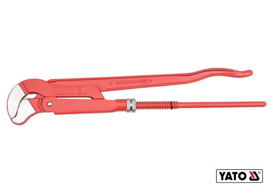 Ключ трубный переставной YATO: тип "S" - 3.0", L=650 мм (10.5"), DIN 5234, CrV