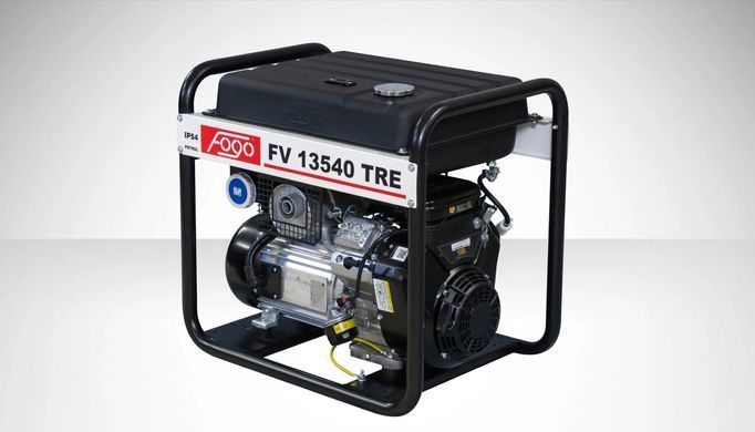 FOGO Генераторна установка FV13540TRE 3ф-11,3кВА/1ф-6,0кВт, двиг. B&S, бак-45л, ел. старт, стаб. напруги, асинхрон.