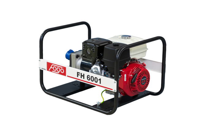 FOGO Генераторна установка F6001 1ф-5,6кВт, двиг. RATO, бак-6,2л.