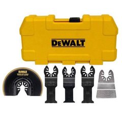 Набір приладдя для багатофункціонального інструменту у валізі DeWALT DT20715