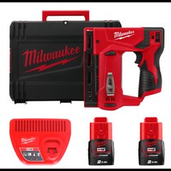 Акумуляторний степлер MILWAUKEE M12 BST-202X 4933459635