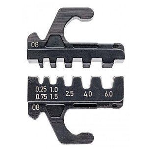 Матрицы сменные 0,25 &mdash; 6,0 мм.кв. подходят только для KNIPEX MultiCrimp&reg; 97 33 02, 97 33 01