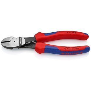 Кусачки&nbsp;боковые&nbsp;(бокорезы)&nbsp;особой&nbsp;мощности&nbsp;&Oslash;3,8мм,&nbsp;180мм&nbsp;KNIPEX&nbsp;74&nbsp;05&nbsp;180,&nbsp;хромированные