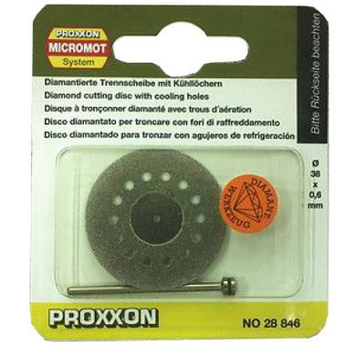 Алмазный отрезной вентилируемый диск Proxxon 28844