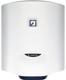 Водонагреватель электричество. Ariston круглый BLU1 R 50V 1,8K PL EU, 50л, 1,8кВт, мех. руля, С, Италия, белый