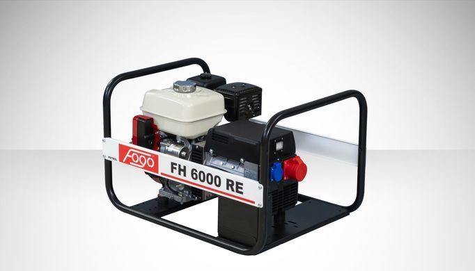 FOGO Генераторна установка FH6000RE 3ф-4кВт/1ф-2,7кВт, двиг. Honda, бак-5,3, ел. старт, стаб. напруги