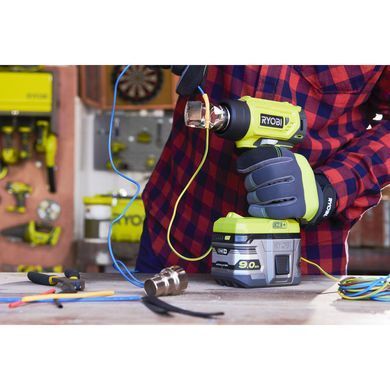 Ryobi Фен строительный ONE+ R18HG-0 18В, 0 - 470&deg; C, 170л/мин (без АКБ и ЗУ)