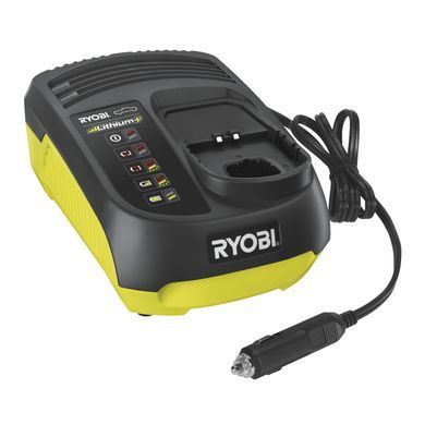 Ryobi Зарядное устройство для Ryobi RC18118C 5133002893, ONE+ 18В, с питанием от автомобильной сети 12В
