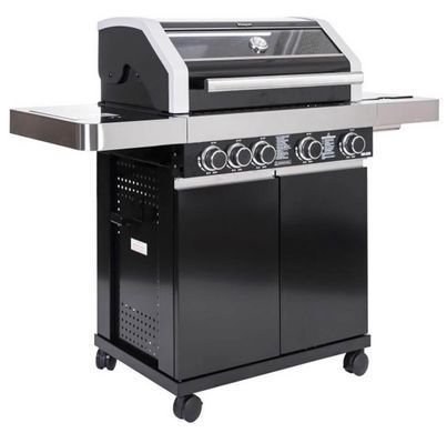 Газовый гриль Masport BBQ MB 4000, черный