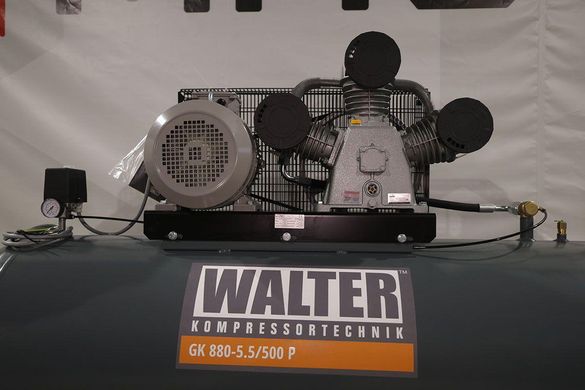 Компрессор поршневой WALTER GK 880-5,5/500 P