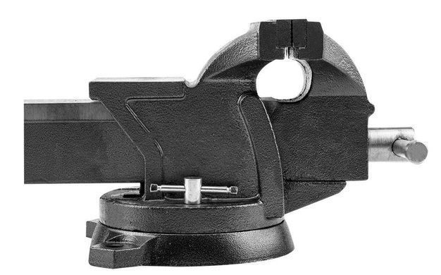 Тиски TOPEX, поворотные, чугунные, 100мм, 5.3кг