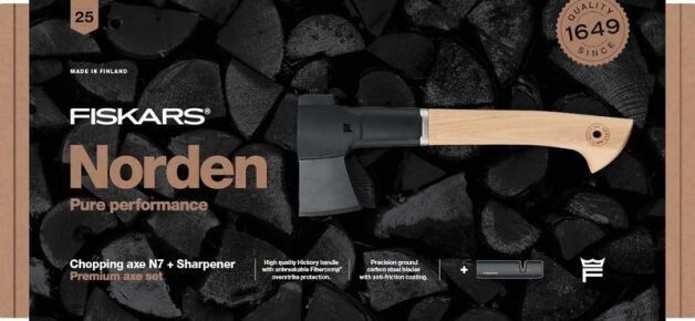 Кемпінговий набір Fiskars Norden premium axe N7 (1051147)