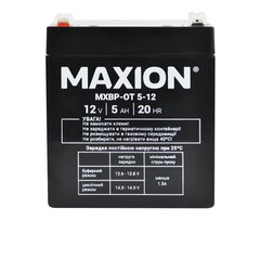 Акумулятор промисловий MAXION MXBP OT 12 - 5 (12V, 5Ah)