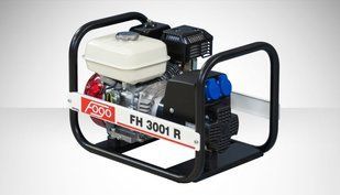 FOGO Генераторная установка FH3001R 1ф-2,5кВт, двиг. Honda, бак-3,1л, руч. старт, стаб. напряжения