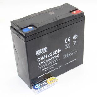 Гелевий тяговий акумулятор CHILWEE CW1225EB- 25A/H