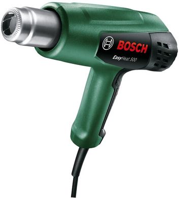 Bosch Фен строительный EasyHeat 500, 1600Вт, 300/500°C, 240/450лхв, 0.89кг