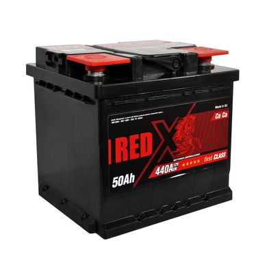 Автомобільний акумулятор RED X (545 80) (L1) 50Ah 440A R+