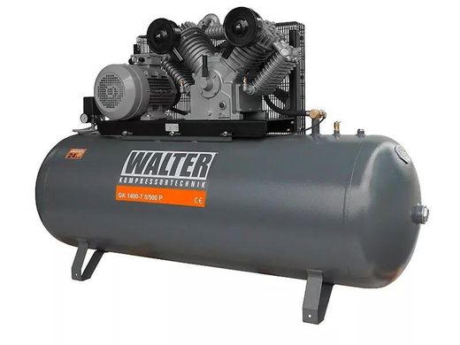 Компрессор поршневой WALTER GK 1400-7,5/500 P