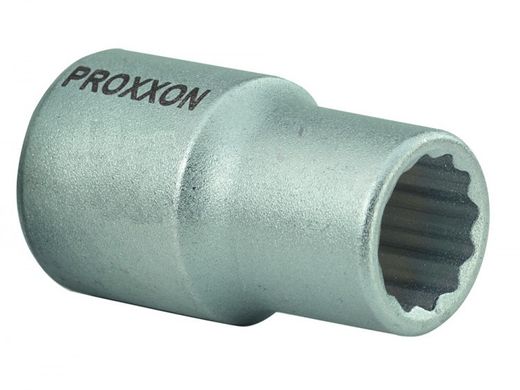 Головка c 12-зубцовой звездочкой на 1/2', для XZN болтов, длина 55 мм, размер VZ 18 мм Proxxon