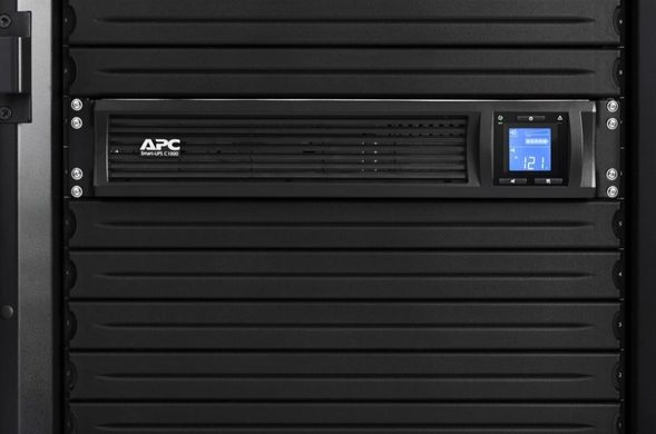 APC Источник бесперебойного питания Smart-UPS C 1000VA/600W, RM 2U, LCD, USB, SmartConnect, 4xC13
