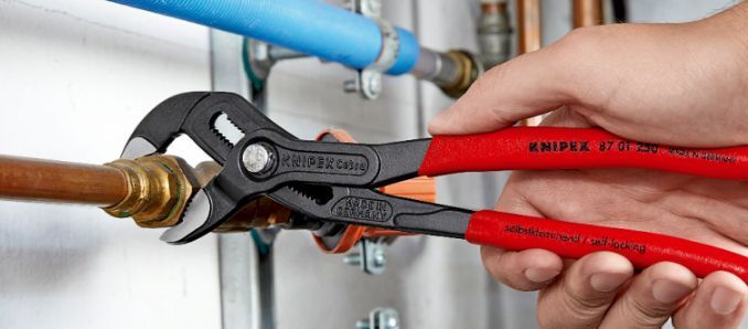 Високотехнологічні сантехнічні кліщі Cobra KNIPEX 87 01250