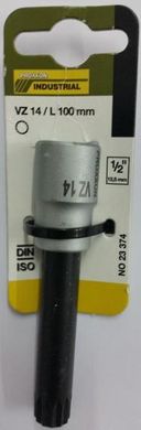 Головка на 1/2' довжина 100 мм для XZN болтів VZ 14 мм Proxxon 23374