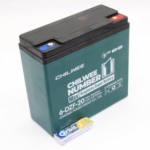 Гелевий тяговий акумулятор CHILWEE 6-DZF-20 - 20A/H