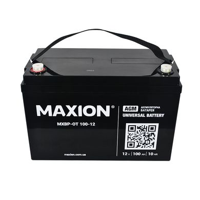 Акумулятор промисловий MAXION MXBP OT 12 -100 (12V, 100Ah)