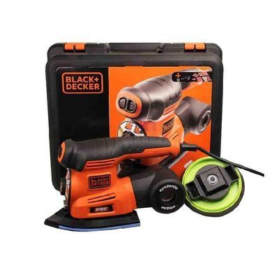 Шлифмашина эксцентриковая сетевая BLACK+DECKER KA280K