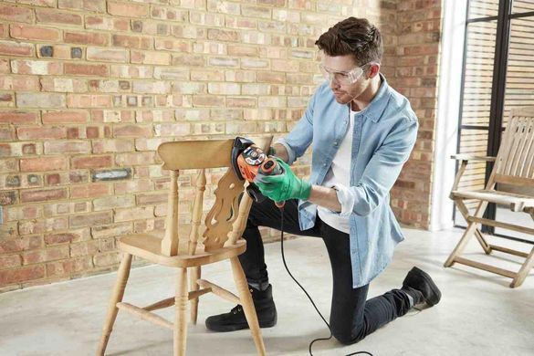 Шлифмашина эксцентриковая сетевая BLACK+DECKER KA280K