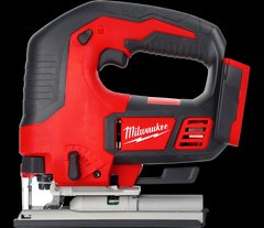 Лобзик акумуляторний MILWAUKEE, M18 BJS-0 (+ полотно, адаптер, кожух, насадка, накладка підошви)