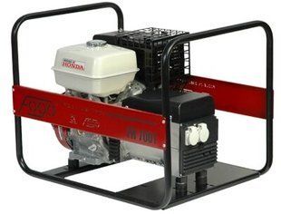 FOGO Генераторная установка FH7001RE 1ф-6,3кВт, двиг. Honda, бак-6,2л, эл. старт, стаб. напряжения