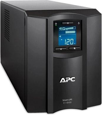 APC Источник бесперебойного питания Smart-UPS C 1000VA/600W, LCD, USB, SmartConnect, 8xC13