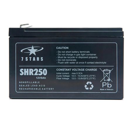 Акумулятор 7Stars SHR250 (12V/9Ah High Rate)