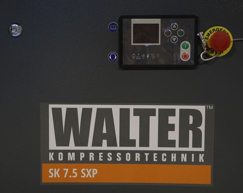 Винтовой компрессор с ременным приводом WALTER SK 7,5 SXP