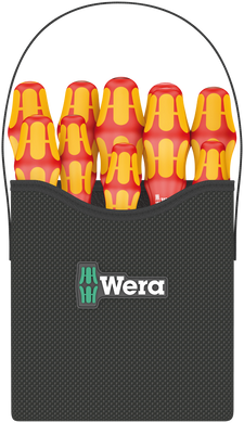 Набор отверток в подсумке WERA KRAFTFORM 2GO 100, 05004310001