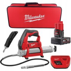 Шприц для змащування MILWAUKEE M12 GG-401B (Li-Ion4Ач) 4933441675