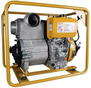Дизельна мотопомпа для брудної води Daishin PTD405TS (2062344T)