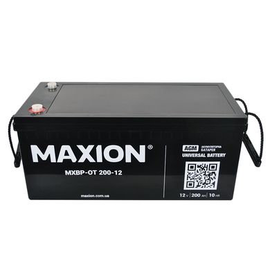 Аккумулятор промышленный MAXION MXBP OT 12-200 (12V, 200Ah)