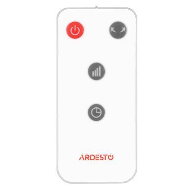 Вентилятор ARDESTO FN-B1140R напольный, 40см, 55Вт, эл. кер-ня, дисплей, таймер, пульт ДУ, опора круглая, белый
