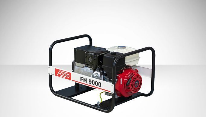 FOGO Генераторная установка FH9000 3ф-7,8кВА/1ф-5,6кВт, двиг. Honda, бак-6,2л, руч. старт