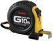 Рулетка строительная ударопрочная TAJIMA G-LOCK, GL25-100EB-EUR - 10м&times;25мм