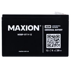 Акумулятор промисловий MAXION MXBP OT 12 - 9 (12V, 9Ah)